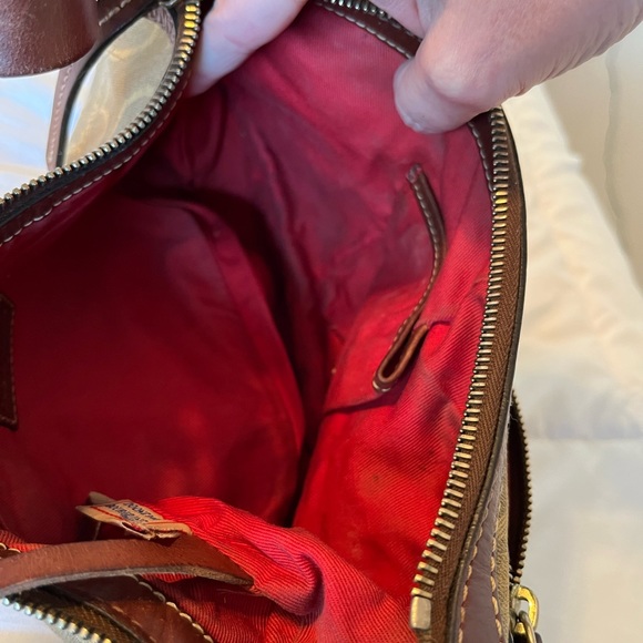 Vintage Dooney & Bourke  Hearts Baguette Shoulder Bag - Picture 5 of 13